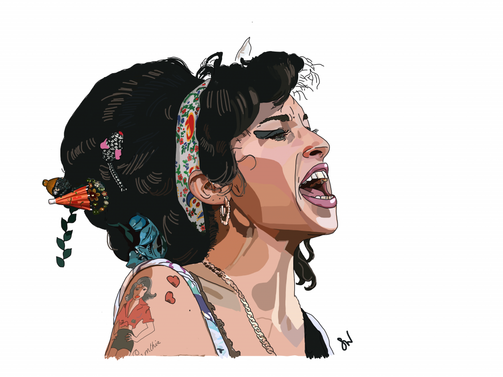 Amy Winehouse illustration 